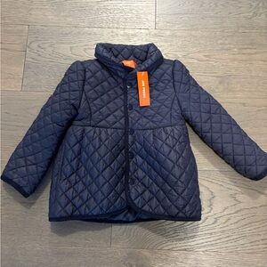 Joe Fresh girls navy waffle fall jacket 3T NWT ret $49